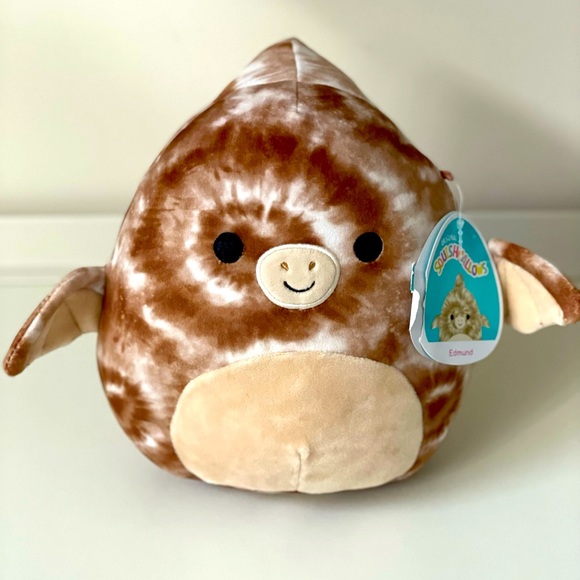pterodactyl squishmallow brown